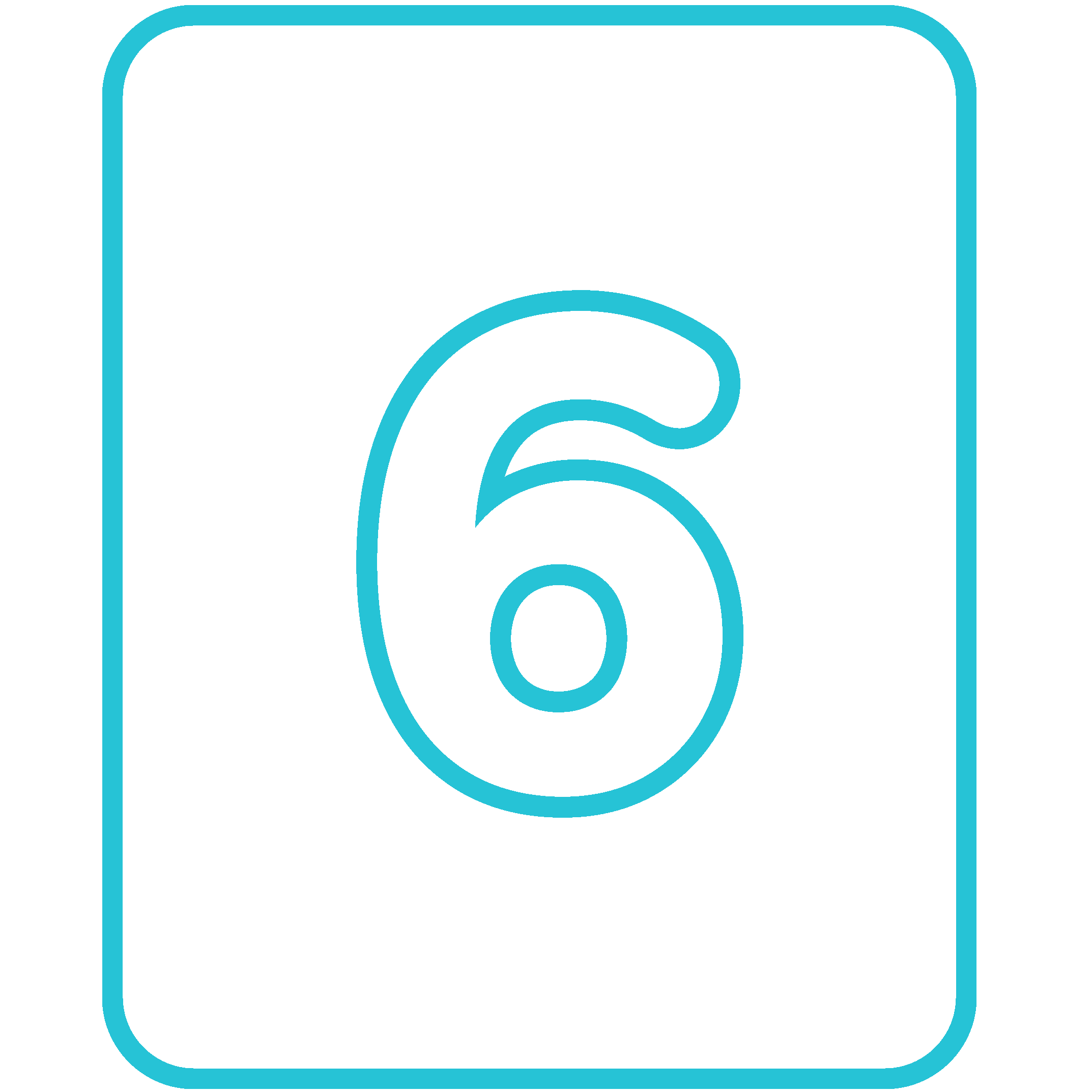 number-6-blue